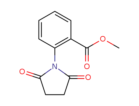 Molecular Structure of 77741-53-8 (Methyl 2-(2,5-dioxopyrrolidin-1-yl)benzoate)