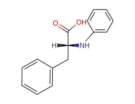 Molecular Structure of 105754-24-3 (D-Phenylalanine, N-phenyl-)