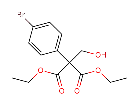 diethyl 2-(4-bromophenyl)-2-(hydroxymethyl)malonate