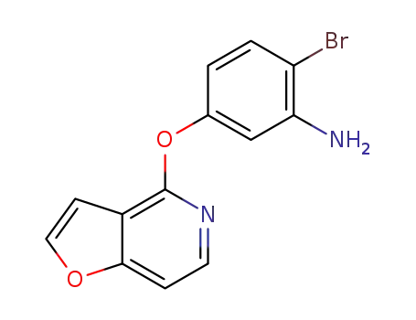 2-bromo-5-(furo[3,2-c]pyridin-4-yloxy)aniline