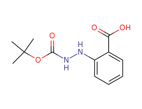Molecular Structure of 155290-47-4 (2-(2'-N-BOC-HYDRAZINO)BENZOIC ACID)
