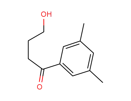 Molecular Structure of 452308-54-2 (1-Butanone, 1-(3,5-dimethylphenyl)-4-hydroxy-)