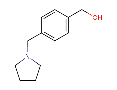Molecular Structure of 91271-60-2 ([4-(PYRROLIDIN-1-YLMETHYL)PHENYL]METHANOL)
