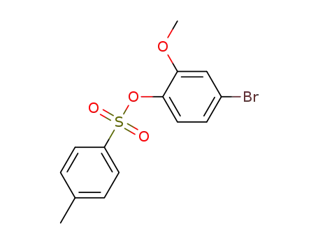 toluene-4-sulfonic acid 4-bromo-2-methoxy-phenyl ester