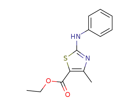 4-메틸-2-페닐아미노-티아졸-5-카르복실산 에틸 에스테르