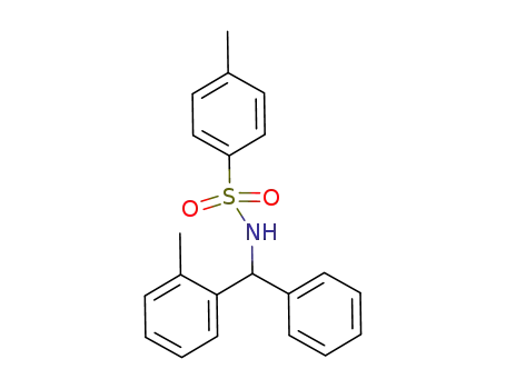 4-methyl-N-[phenyl(o-tolyl)methyl]benzenesulfonamide
