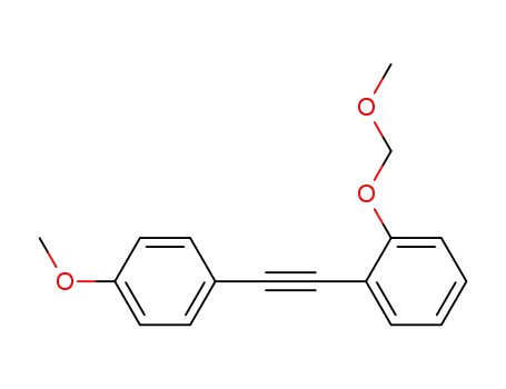 1-(methoxymethoxy)-2-[(4-methoxyphenyl)ethynyl]benzene