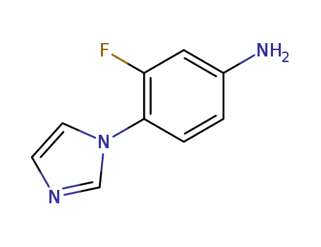 3-fluoro-4-(1H-imidazol-1-yl)aniline