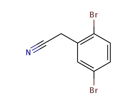 2,5-dibromophenylacetonitrile