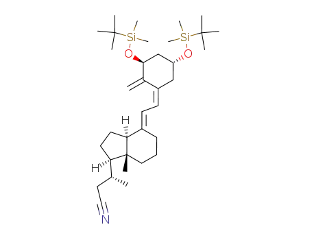 (5Z,7E,20R)-1α,3β-bis(tert-butyldimethylsilyloxy)-20-cyanomethyl-9,10-seco-5,7,10(19)-pregnatriene