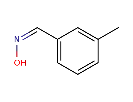 Molecular Structure of 52707-50-3 (Benzaldehyde, 3-methyl-, oxime, (E)- (9CI))