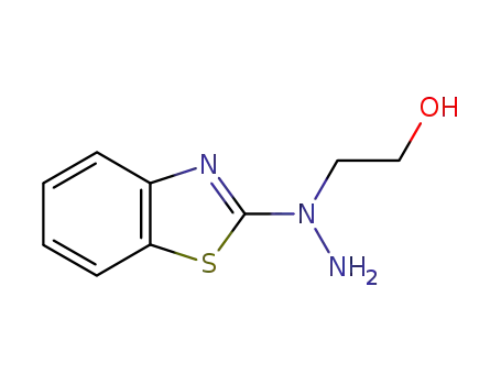 Ethanol, 2-[1-(2-benzothiazolyl)hydrazino]- (8CI)