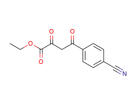 에틸 4-(4-시아노페닐)-2,4-디옥소부타노에이트
