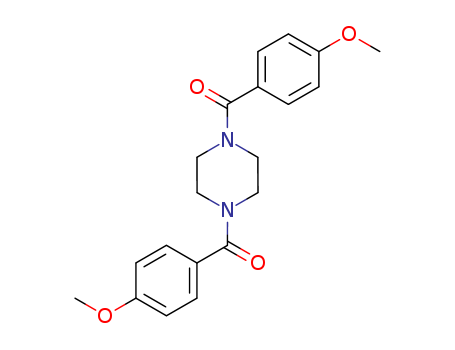 1,4-bis(4-methoxybenzoyl)piperazine