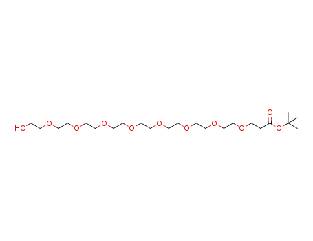 Molecular Structure of 1334177-84-2 (PEG9-t-butly ester)
