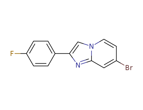 7-Bromo-2-(4-fluoro-phenyl)-imidazo[1,2-a]pyridine