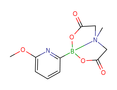 2-(6-Methoxypyridin-2-yl)-6-methyl-1,3,6,2-dioxazaborocane-4,8-dione