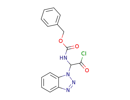(Benzotriazol-1-yl-chlorocarbonyl-methyl)-carbamic acid benzyl ester