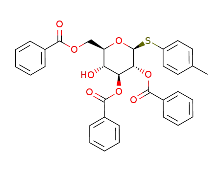 p=methylphenyl 2,3,6-tri-O-benzoyl-1-thio-β-D-glucopyranoside