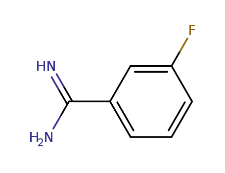 Molecular Structure of 69491-64-1 (3-FLUORO-BENZAMIDINE)