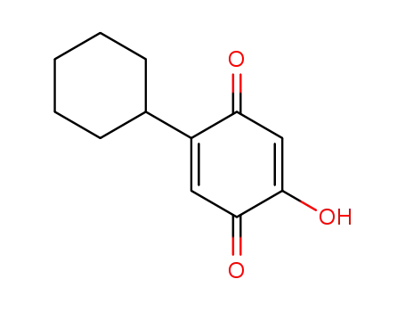 2,5-Cyclohexadiene-1,4-dione, 2-cyclohexyl-5-hydroxy- (9CI)