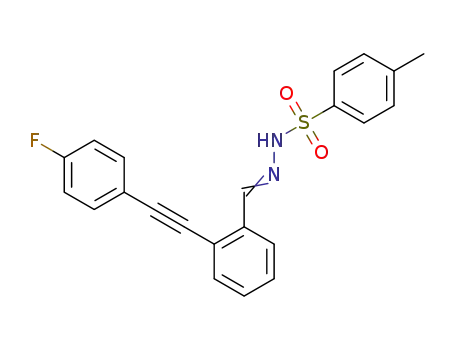 Molecular Structure of 1384444-32-9 (C<sub>22</sub>H<sub>17</sub>FN<sub>2</sub>O<sub>2</sub>S)