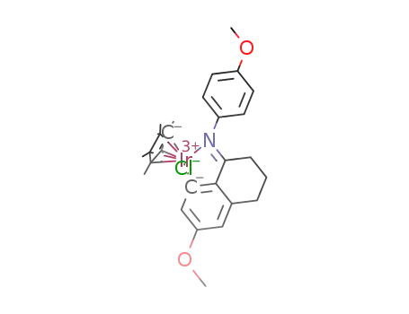 Molecular Structure of 1469468-10-7 (C<sub>28</sub>H<sub>33</sub>ClIrNO<sub>2</sub>)
