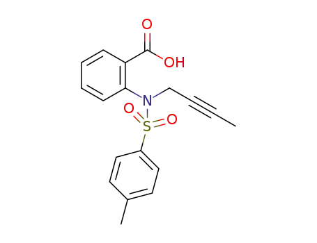 2-{[(4-methylphenyl)sulfonyl]-2-butyn-1-ylamino}benzoic acid