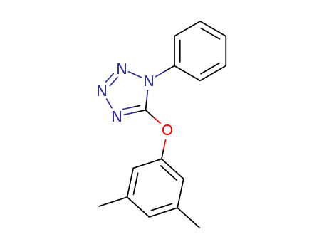 Molecular Structure of 111969-05-2 (1H-Tetrazole, 5-(3,5-dimethylphenoxy)-1-phenyl-)