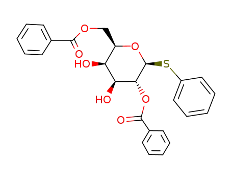phenyl 2,6-di-O-benzoyl-1-thio-β-thio-β-D-galactopyranoside