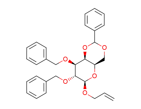 allyl-2,3-di-O-benzyl-4,6-O-benzylidene-β-D-galactopyranoside