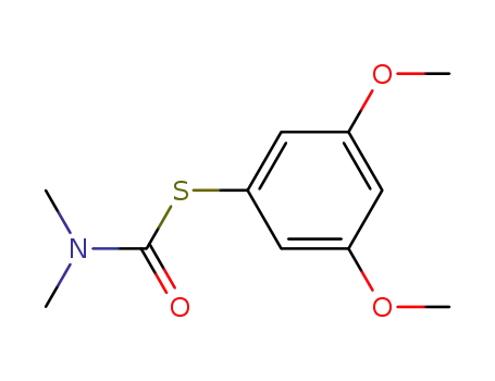 Molecular Structure of 54839-88-2 (S-(3,5-DIMETHOXYPHENYL)DIMETHYL THIOCARBAMATE)