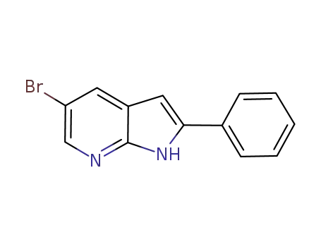 1H-Pyrrolo[2,3-b]pyridine, 5-bromo-2-phenyl-