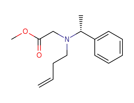(R)-[(but-3-enyl)(1-phenylethyl)amino]acetic acid methyl ester