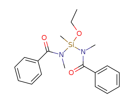 Molecular Structure of 16230-35-6 (BIS(N-METHYLBENZAMIDE)ETHOXYMETHYLSILANE)