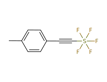 1-(pentafluorosulfanyl)-2-(4-methylphenyl)acetylene
