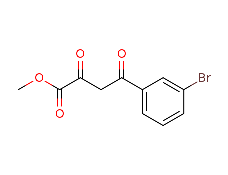 methyl 4-(3-bromophenyl)-2,4-dioxobutanoate