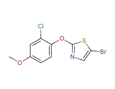 5-bromo-2-(2-chloro-4-methoxy-phenoxy)-thiazole
