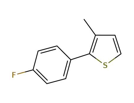 2-(4-fluorophenyl)-3-methylthiophene