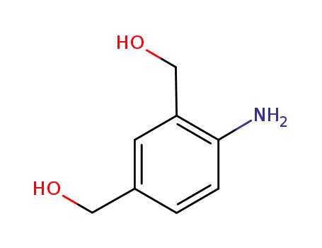 Molecular Structure of 1009314-88-8 ((4-aminobenzene-1,3-diyl)dimethanol)