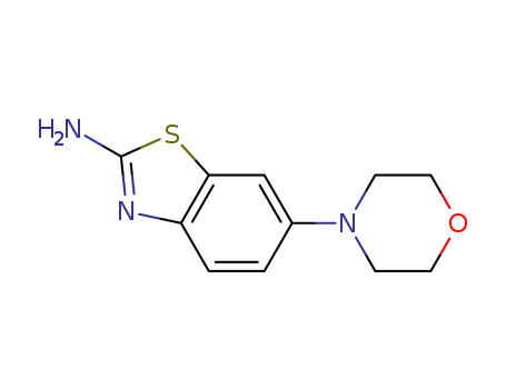 6-morpholinylbenzo [d] thiazoline-2-amine