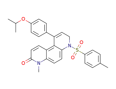 9-(4-isopropoxyphenyl)-4-methyl-7-tosyl-7,8-dihydro-4,7-phenanthrolin-3(4H)-one