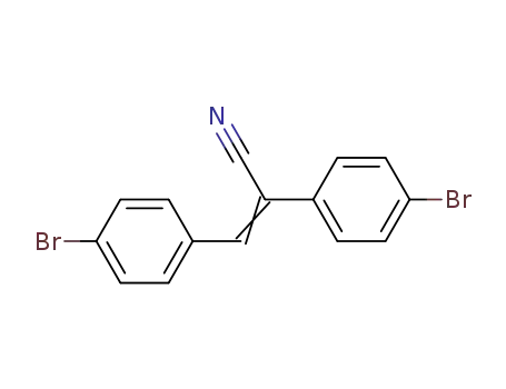 Molecular Structure of 33731-82-7 (1,2-bis(4-bromophenyl)-1-cyanovinylene)