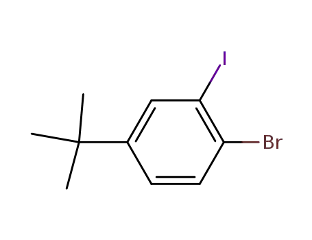 1-BroMo-4-tert-butyl-2-iodo-benzene