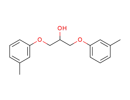 Molecular Structure of 14569-61-0 (2-Propanol, 1,3-bis(3-methylphenoxy)-)