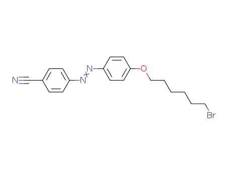 1-bromo-6-(4-((4-cyanophenyl)diazenyl)phenoxy)hexane