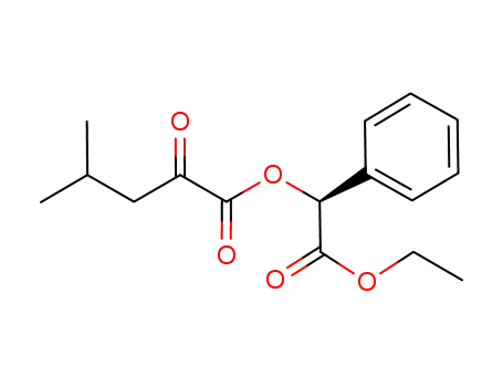 4-methyl-2-oxo pentanoic 1-(S)-ethoxycarbonyl phenyl methyl ester acid