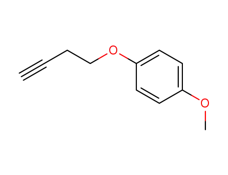 Molecular Structure of 120211-74-7 (1-but-3-ynyloxy-4-methoxy-benzene)