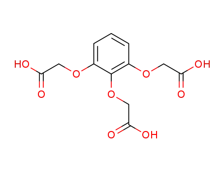 Molecular Structure of 49629-98-3 (Acetic acid, 2,2',2''-[1,2,3-benzenetriyltris(oxy)]tris-)