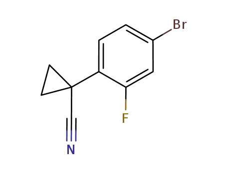 1-(4-브로모-2-플루오로페닐)사이클로프로판-1-카보니트릴